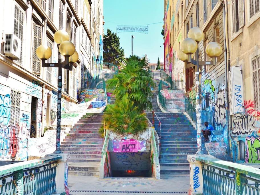 Studio Au Coeur De Μασσαλία Εξωτερικό φωτογραφία